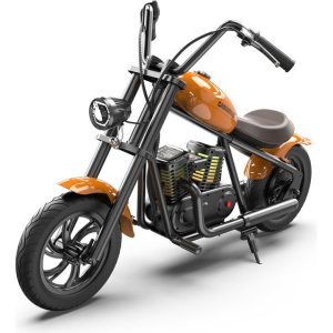 Hyper Gogo Challenger 12 Plus Kids Motorcycle - Orange