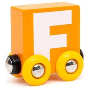 Brio Alphabet Letter Train - "F"
