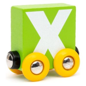 Brio Alphabet Letter Train - "X"
