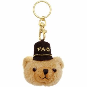 FAO Soldier Bear Plush Keychain